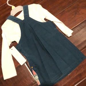 f&f corduroy pinafore